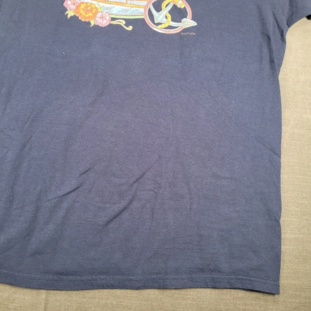 Virginia Beach VA‎ Hanes Beefy-T Graphic Print T-Shirt Men's Adult 2XL